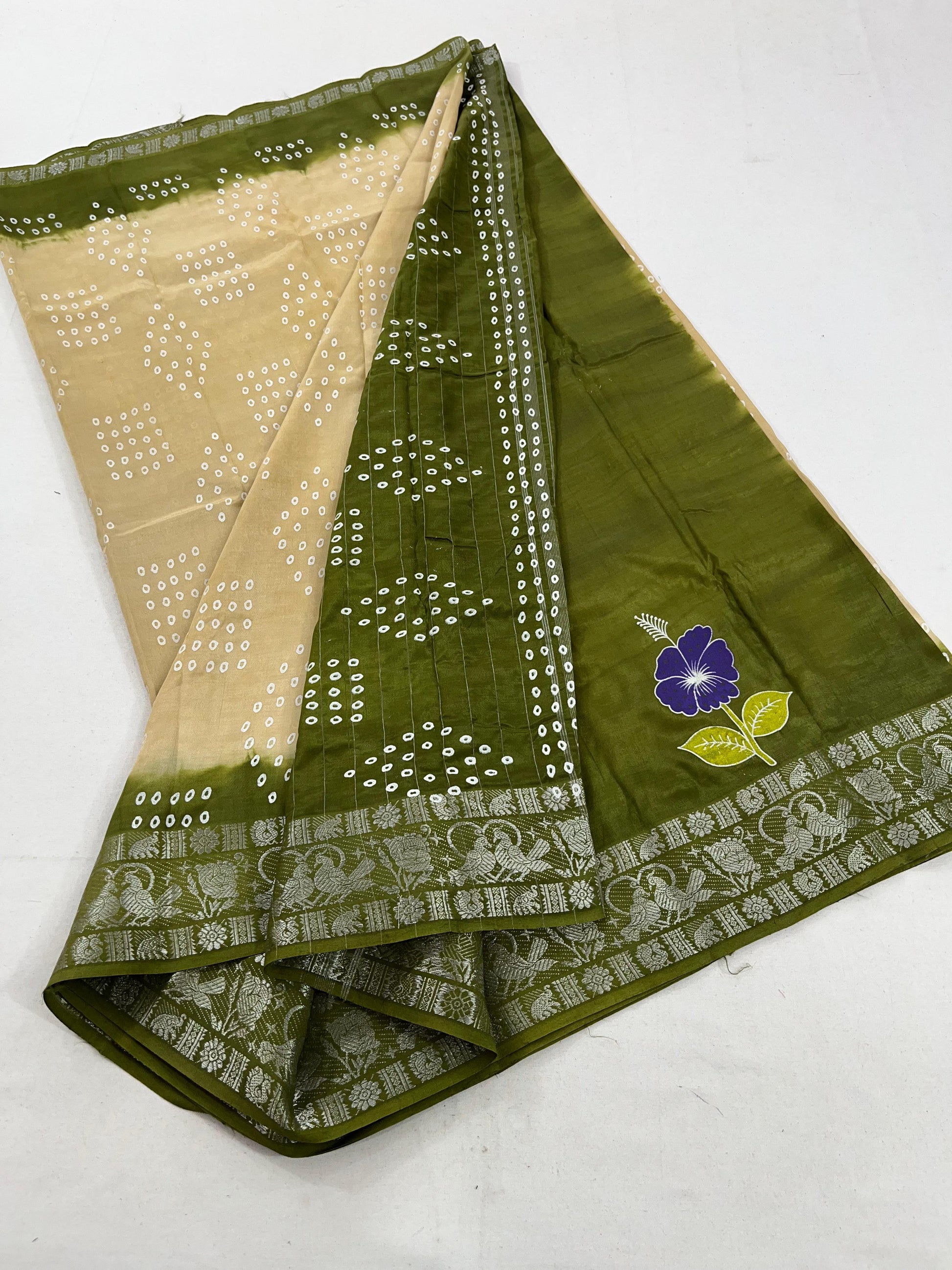 Mangalagiri Pattu Ikkath Design Sarees