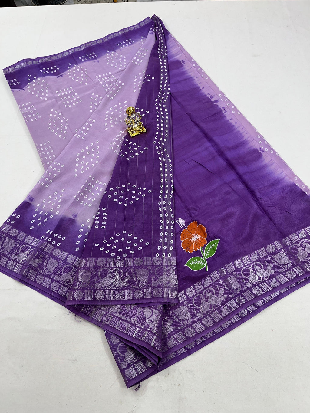 Mangalagiri Pattu Ikkath Design Sarees
