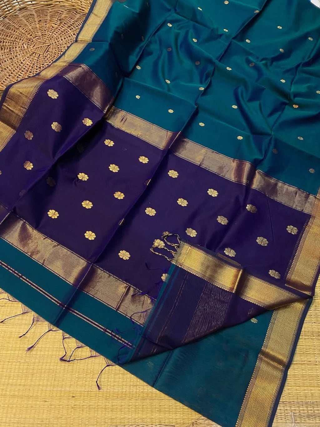 Pure silk linen fancy sarees