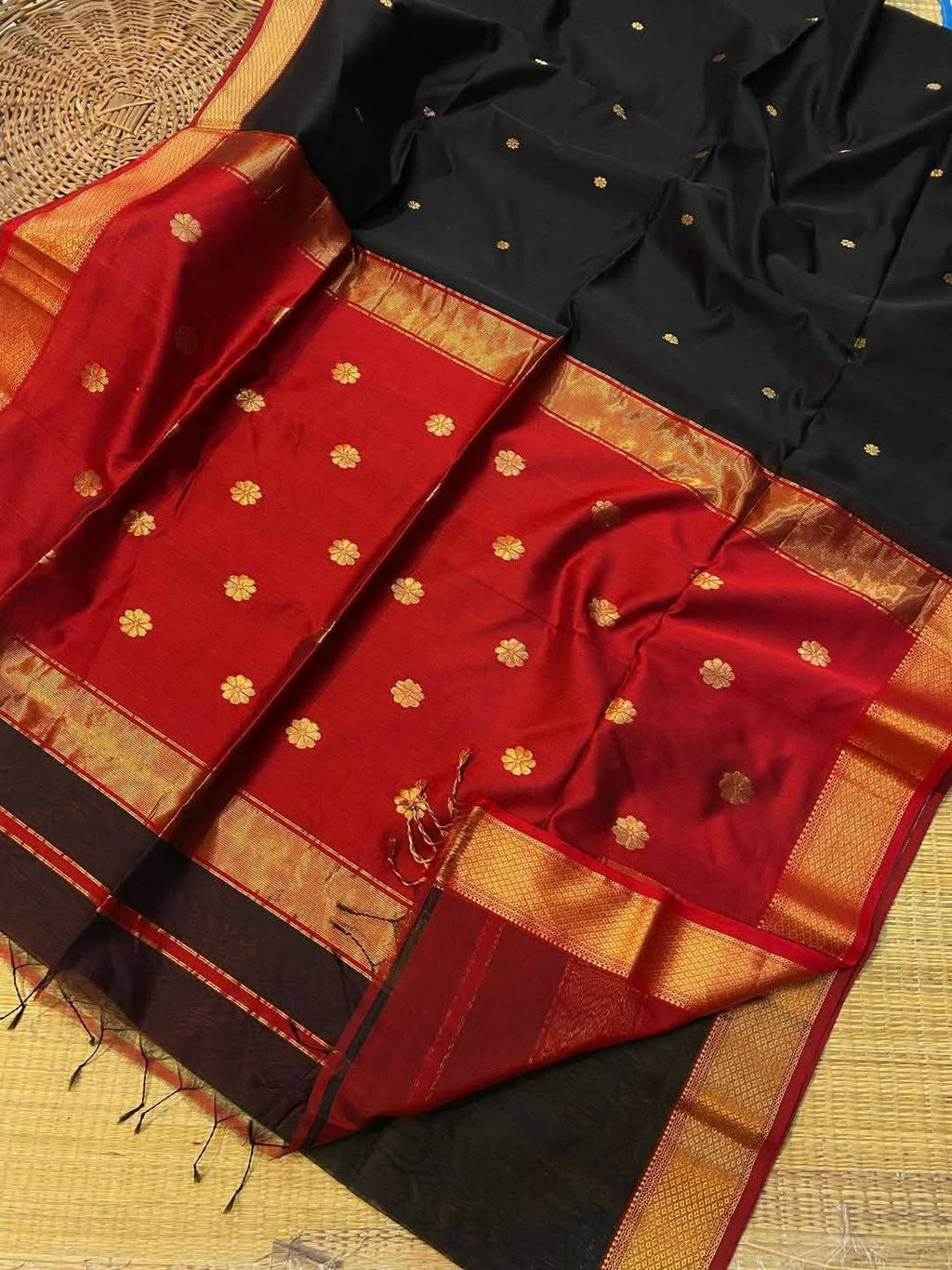 Pure silk linen fancy sarees