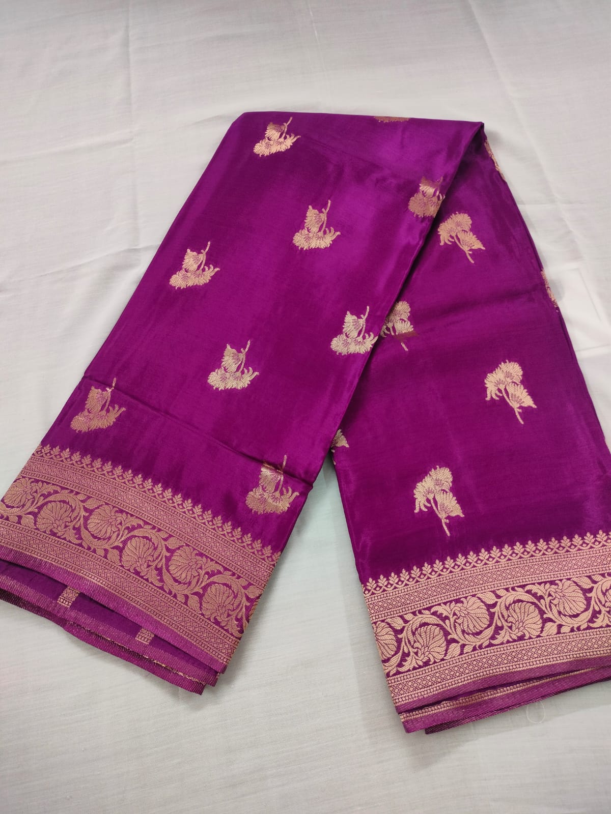 Premium Banarasi Satin Silk Saree