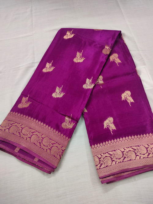 Premium Banarasi Satin Silk Saree