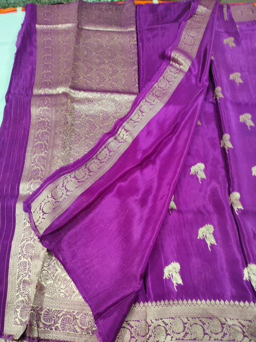 Premium Banarasi Satin Silk Saree