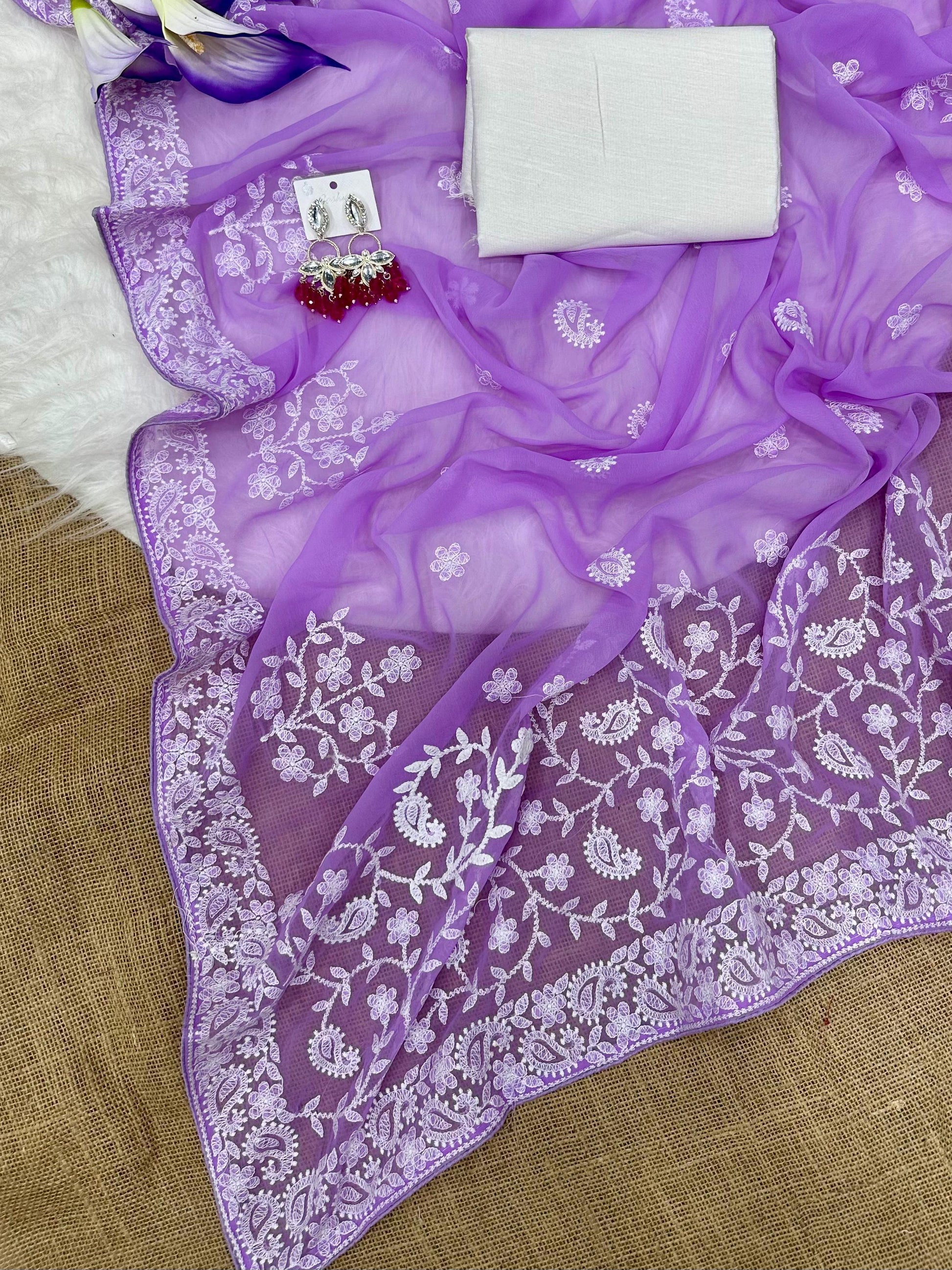 Soft Georgette Saree