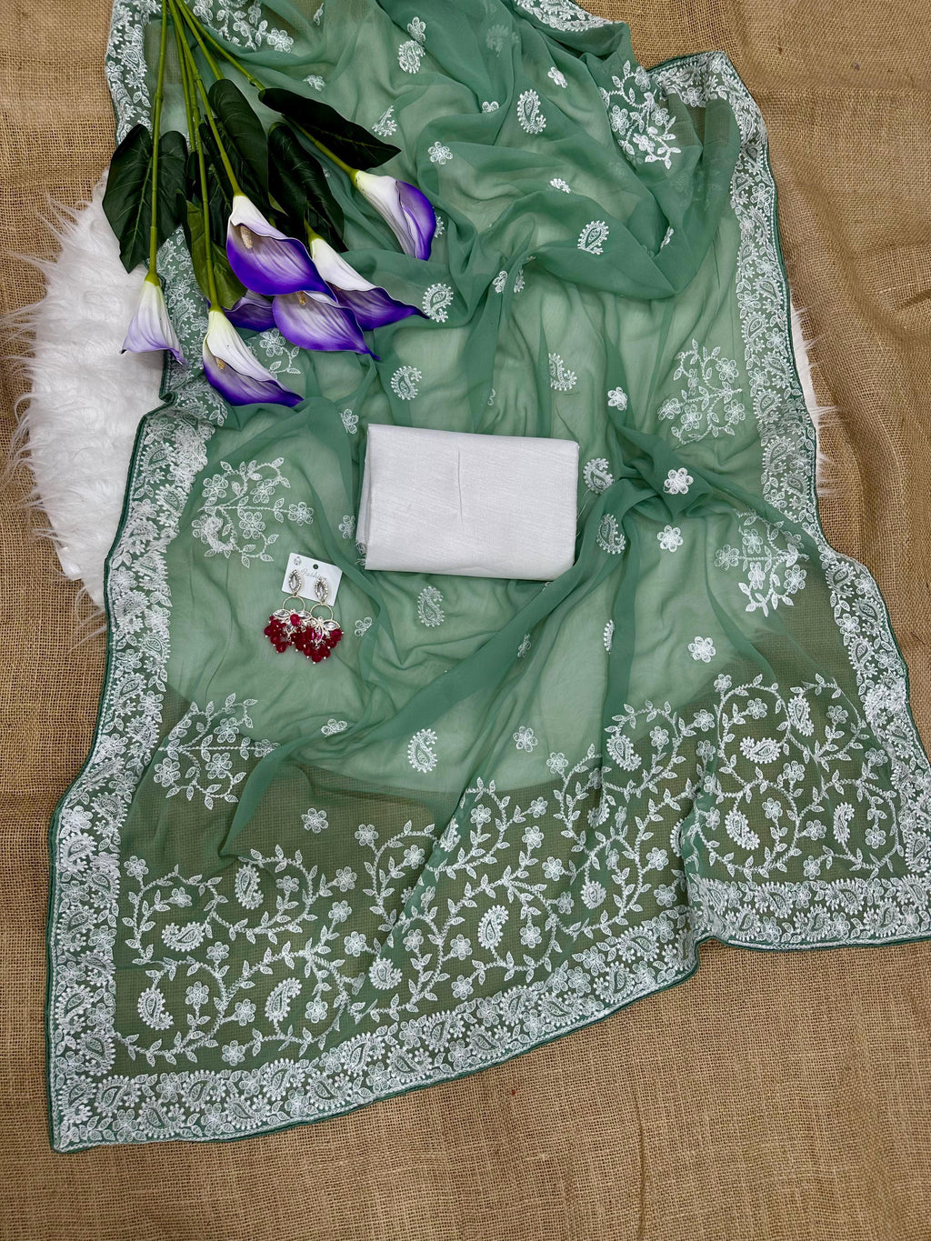 Soft Georgette Saree