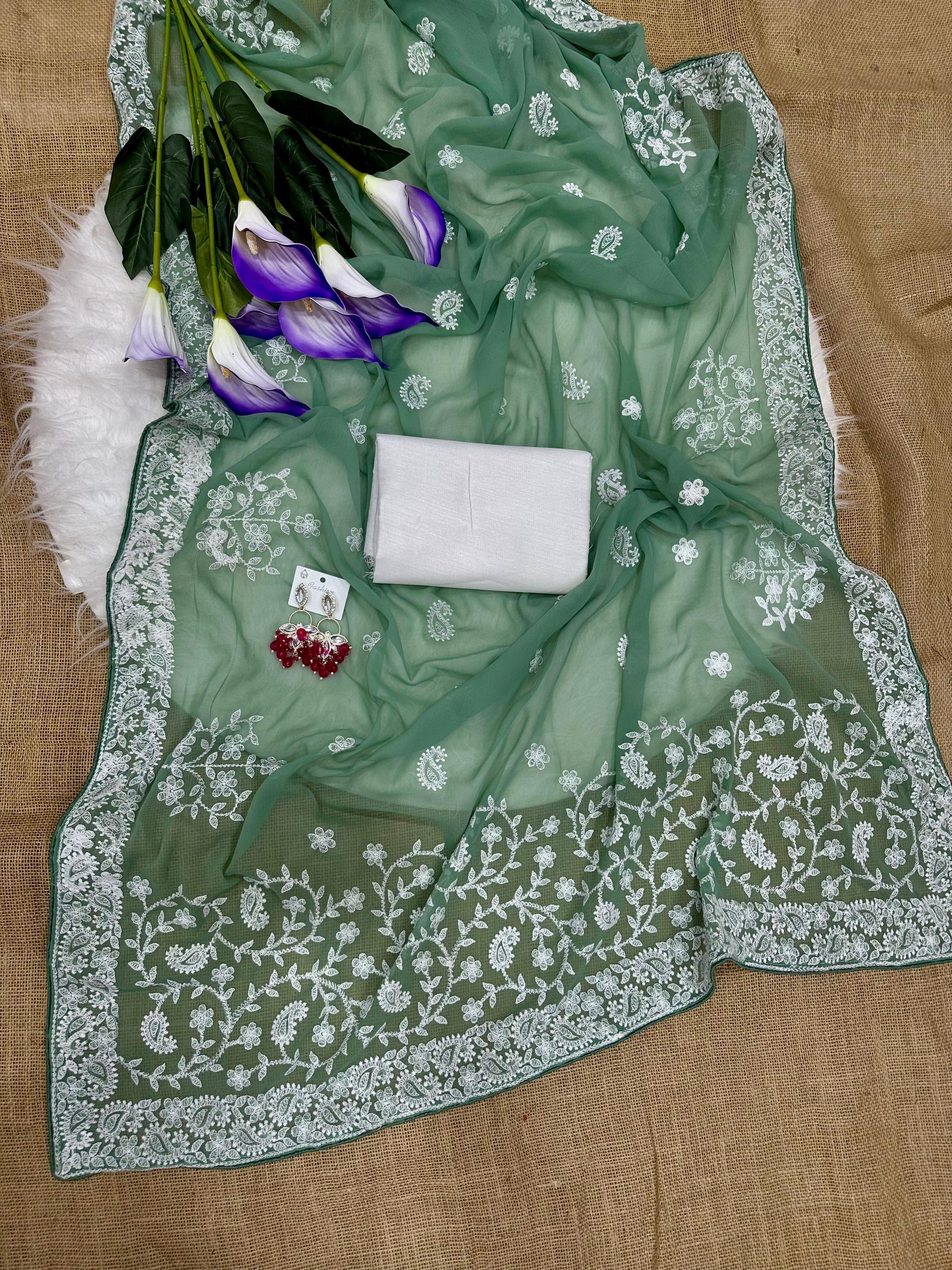 Soft Georgette Saree