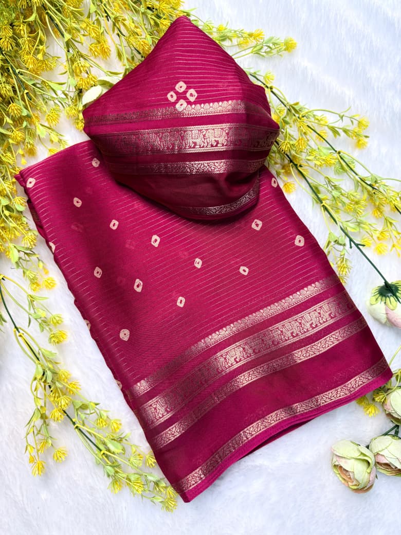 Crape Silk sarees