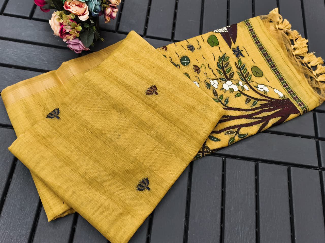 Ghicha Cotton Saree
