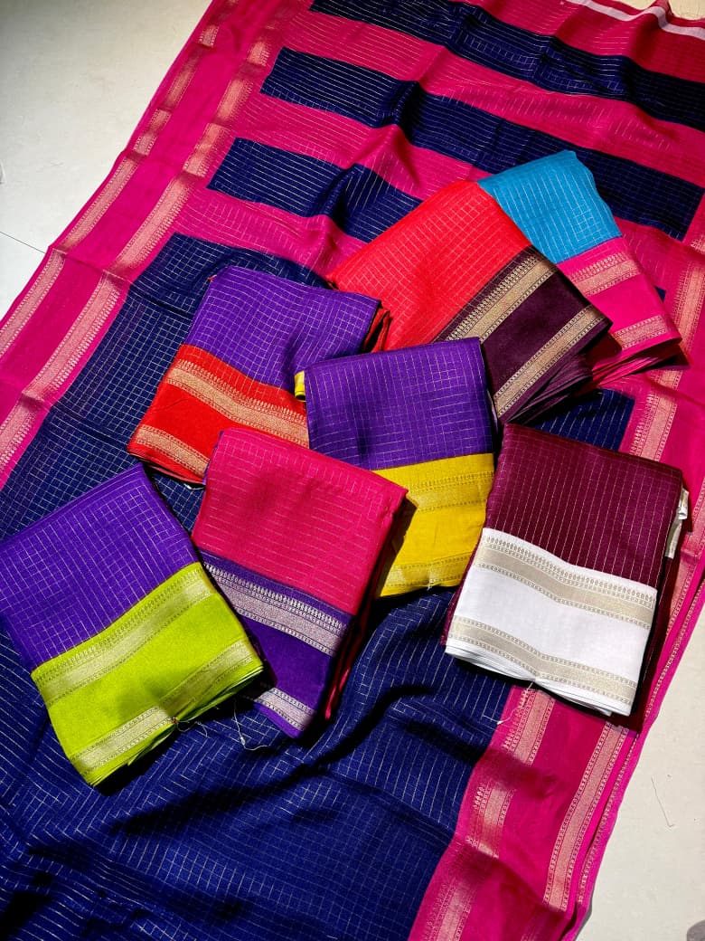 Semi Mysore Silk Saree