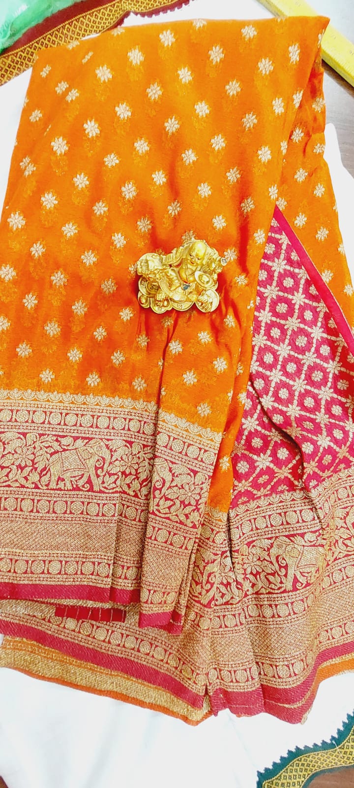 Banaras Georgette Saree