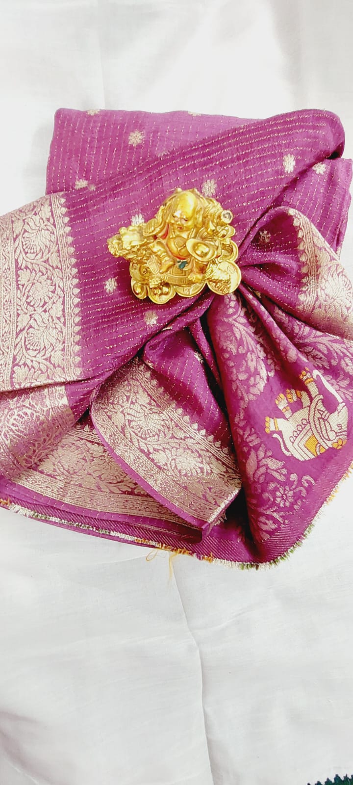 Pure Russian Georgette Saree