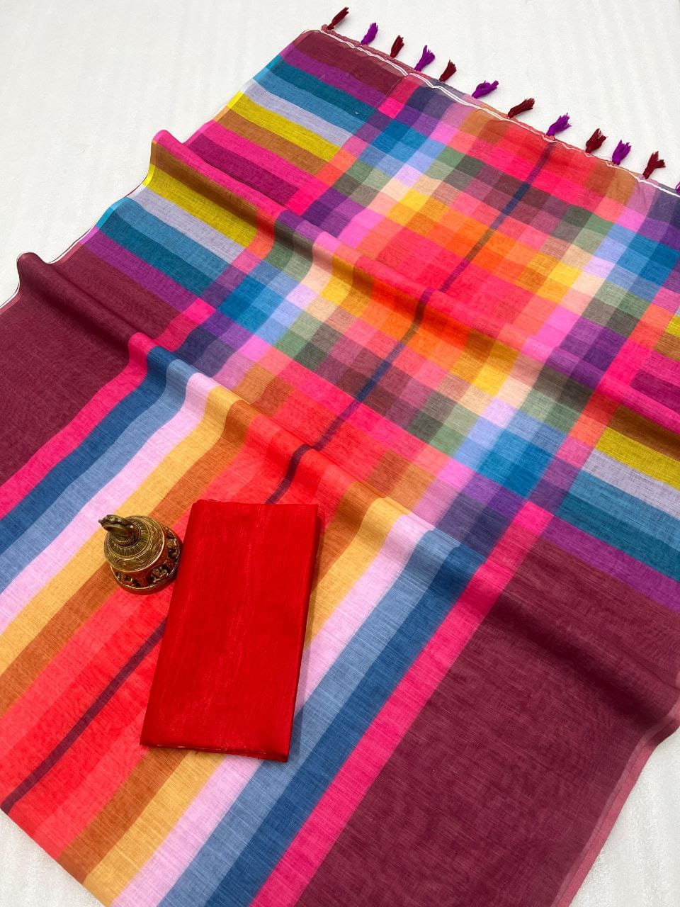 Khadi Cotton Sarees