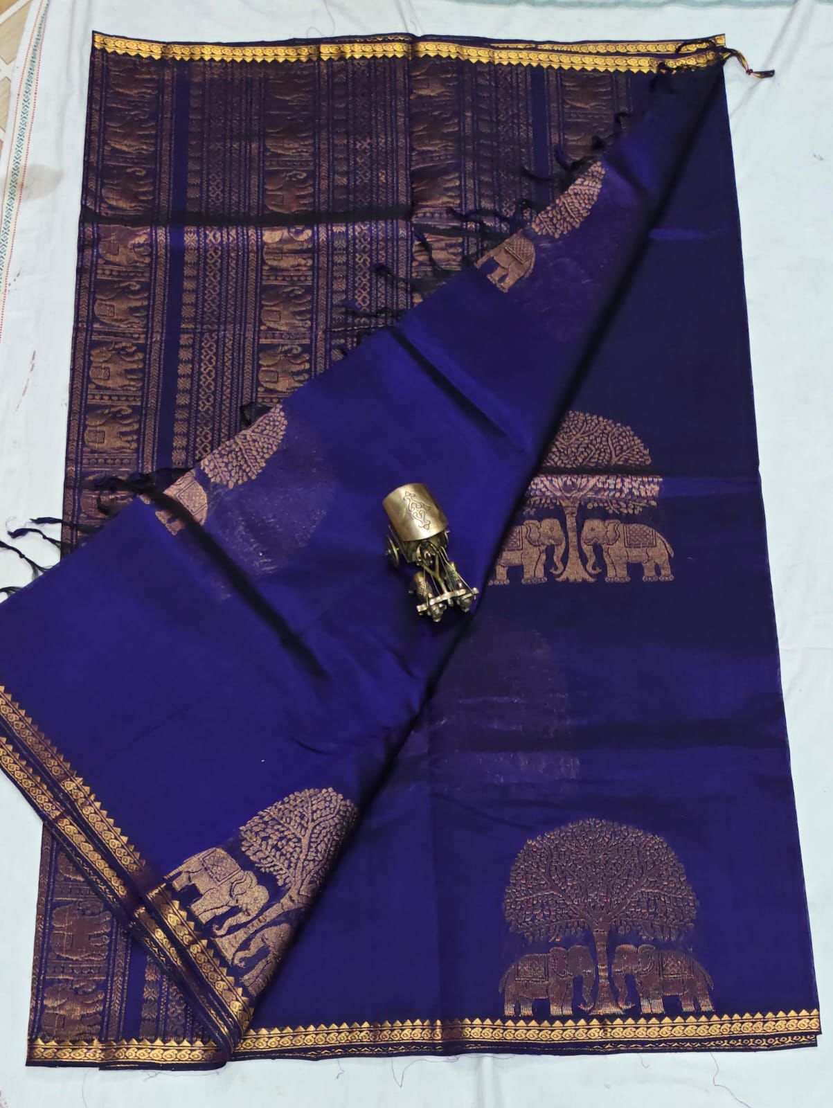 Mangalagiri double weaving vintage style sarees
