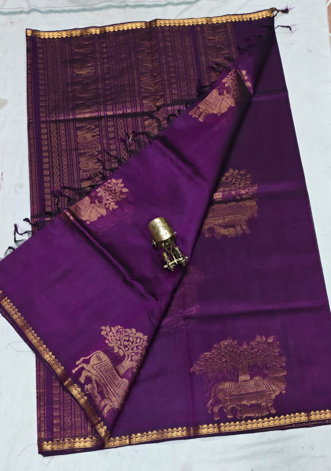 Mangalagiri double weaving vintage style sarees