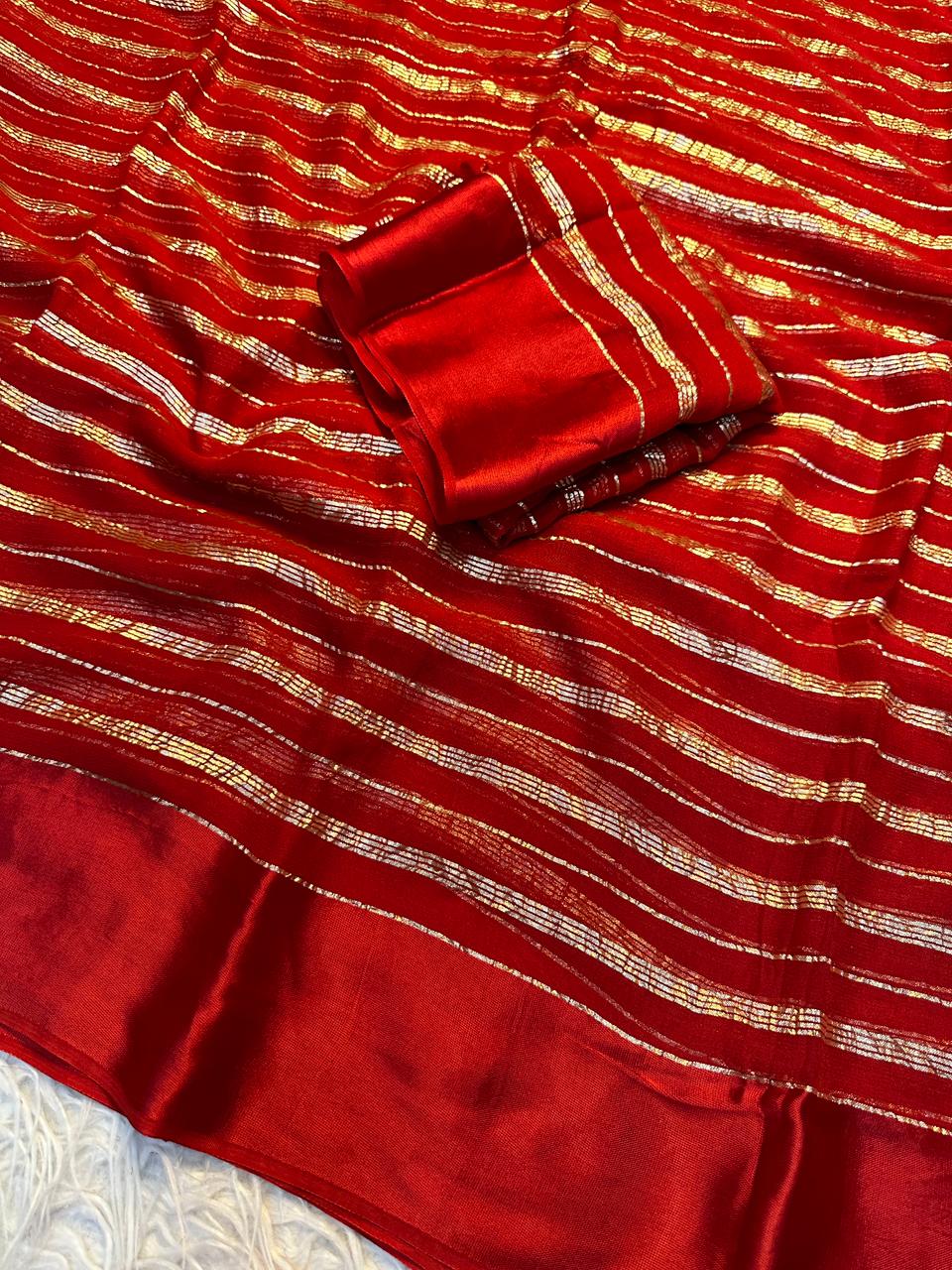 Pure Viscose Georgette Saree