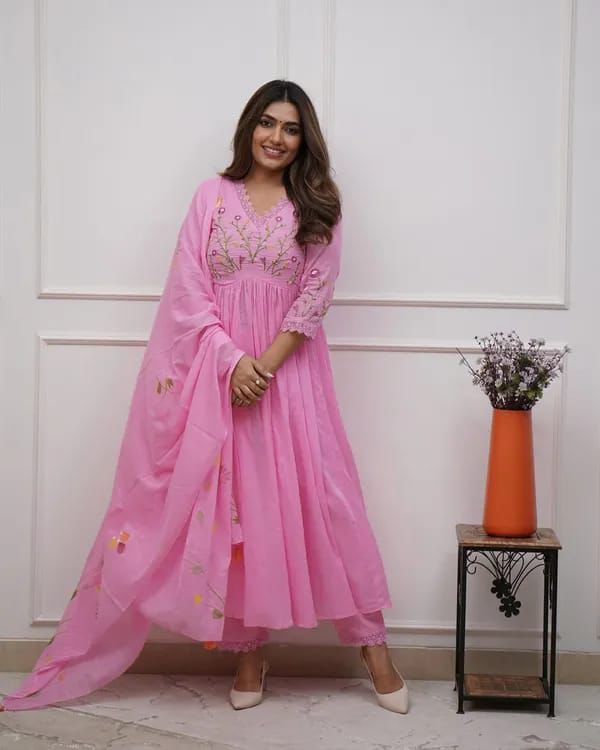 Jaipuri cotton 3pc suit