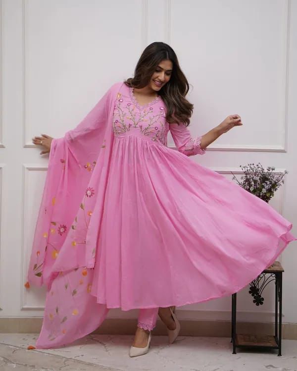 Pure jaipuri cotton readymade Suit