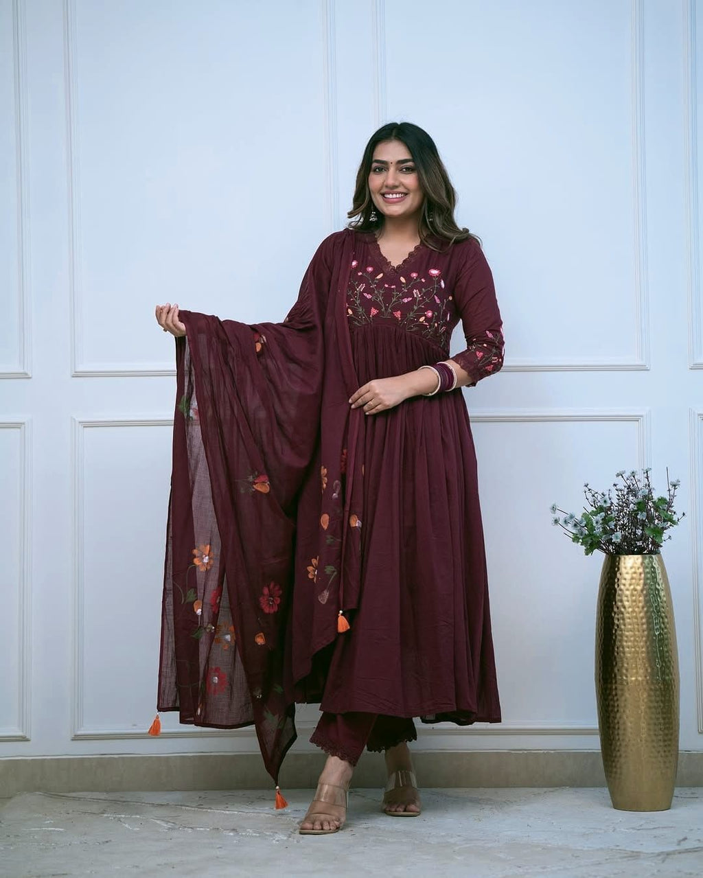 Pure Jaipuri cotton readymade Suit