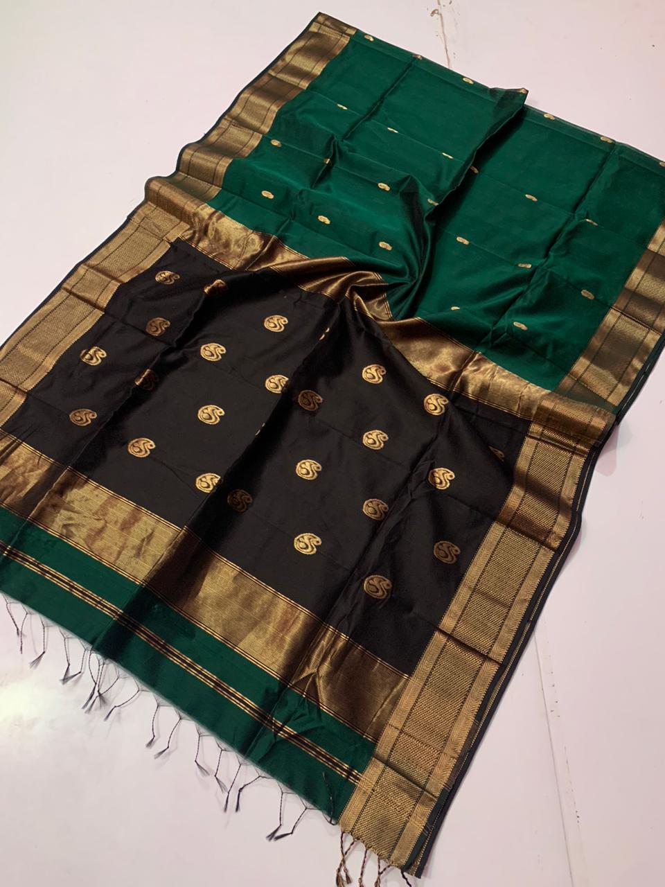 Pure Linen Silk Sarees