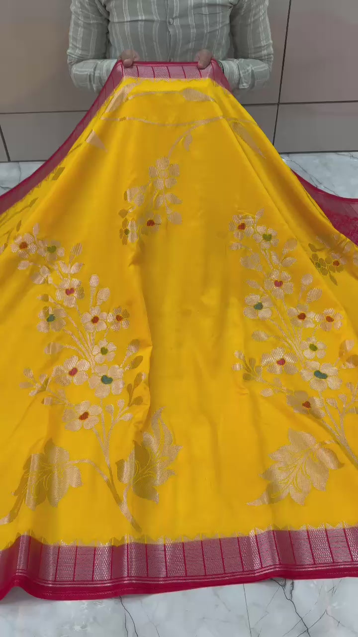 Semi Katan Silk Saree