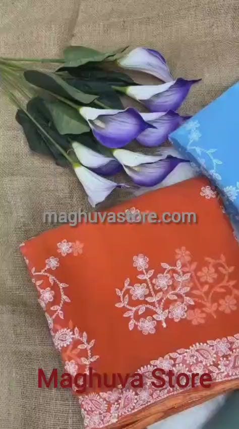Soft Georgette Saree