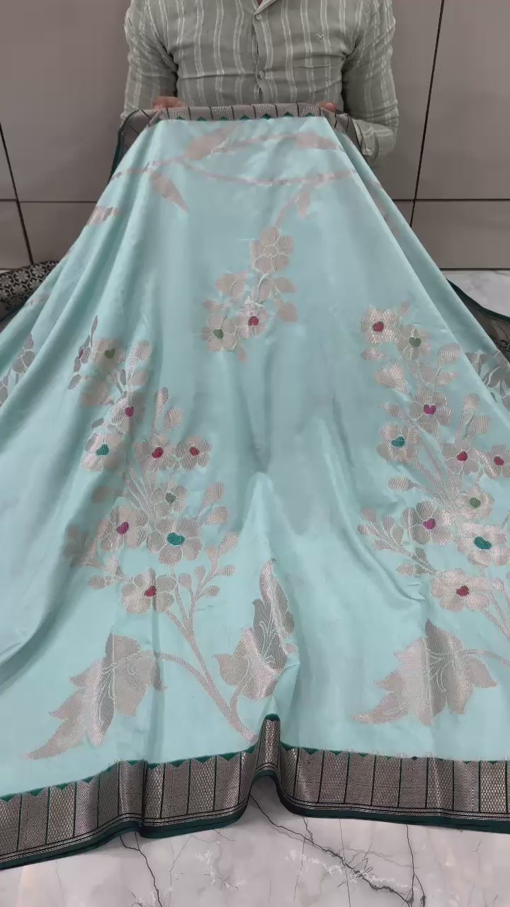 Semi Katan Silk Saree